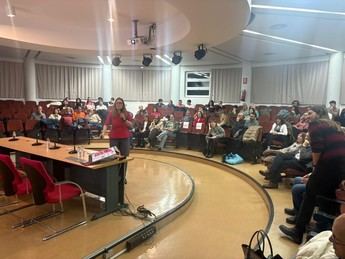 Abigail Huertas inaugura el ciclo de conferencias Alfonso X El Sabio en la UCLM