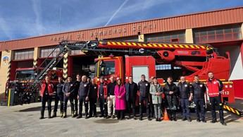 Albacete refuerza su flota de bomberos con dos autoescaleras de última generación