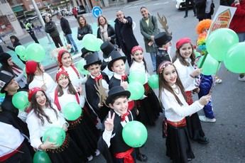 2.000 escolares alegran las calles de Talavera en el Carnaval Infantil