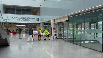 Un trabajador herido tras accidente con máquina en Cuenca