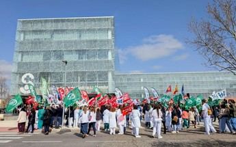 Trabajadores del Sescam protestan en Toledo por la carrera profesional tras 14 años sin negociación