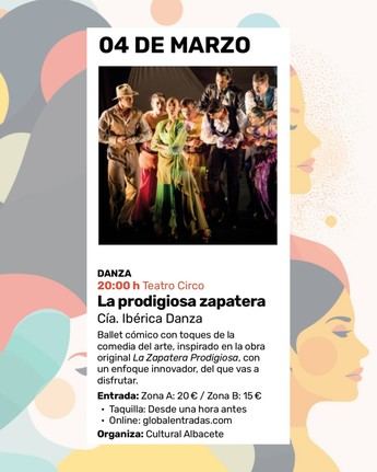 El Teatro Circo de Albacete presenta 'La prodigiosa zapatera' este miércoles