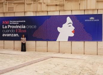 La Diputación de Albacete lanza campaña por el 8M: "El progreso provincial avanza con ellas"