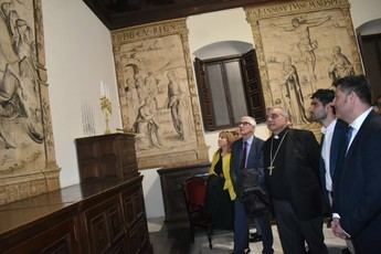 La Catedral de Albacete revela las grisallas restauradas del siglo XVI
