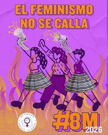 Manifestaciones feministas en Castilla-La Mancha: "El feminismo no se calla"