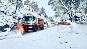 El Gobierno de C-LM activa operativo en Albacete por nevadas intensas