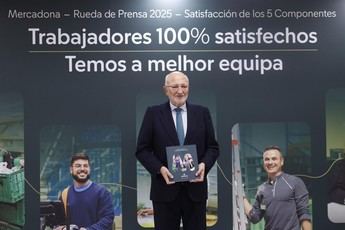 Mercadona reporta un beneficio récord de 1.729 millones en 2025, con un aumento del 25% en sus ganancias