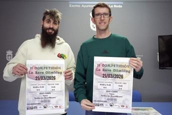 La Roda se prepara para la II Competición La Rave Climbing el 21 de marzo