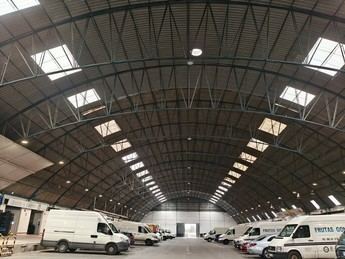 Albacete inicia reparaciones urgentes en la Lonja Municipal tras el temporal