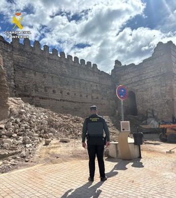Alcalde de Escalona buscará ayudas para restaurar el castillo tras derrumbe de una torre