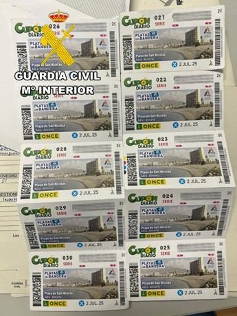 Detenidos por estafar 50.000 euros a un anciano con lotería falsa