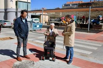 Nuevos rebajes en las calles del barrio Carretas de Albacete para eliminar barreras