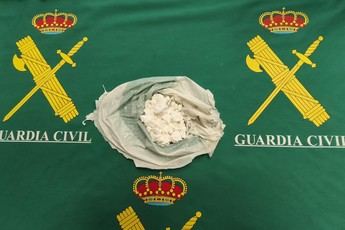 Detenidos en Sigüenza con 56,5 gramos de cocaína tras intentar deshacerse de la droga