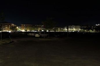 Alumbrado solar mejorará la seguridad en aparcamiento de Santa Teresa, Toledo