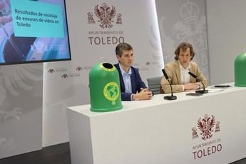 Toledo mejora el reciclaje de vidrio con 9,6 kilos por habitante en 2025