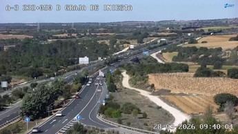 Conductor de camión ileso tras accidente en la A-3 en Cuenca