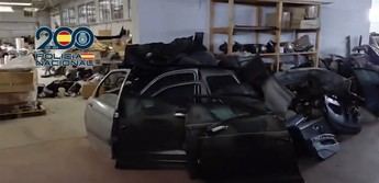 Desmantelan red criminal de robo y despiece de coches en Toledo