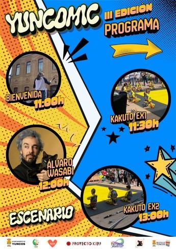 Yuncomic regresa a Yuncos el 25 de abril con invitados y actividades variadas