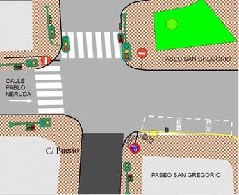 Restricciones de tráfico en Puertollano por obras en el Paseo del Bosque