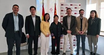 UCLM y universidad china buscan colaborar en investigación y movilidad estudiantil