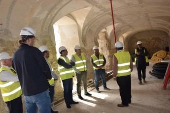 La Diputación de Cuenca destina 500.000 euros más a la rehabilitación de la hospedería en Huete