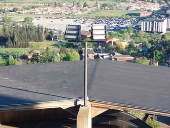 Inician la modernización del alumbrado del Palacio Provincial de Toledo