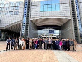 Caballero pide más fondos europeos para revitalizar el medio rural en Castilla-La Mancha