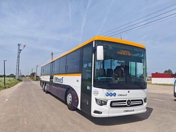 Monbus mejora la línea Talavera-Toledo con tres nuevos autobuses híbridos