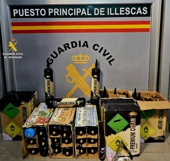 Detenido en Yuncos por vender 'Gas de la Risa' en un bar