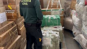 La Guardia Civil incauta un millón de euros en productos falsificados en Cobo Calleja