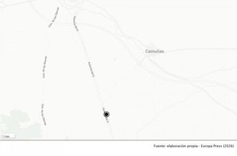 Tres mujeres resultan heridas en un accidente múltiple en la A-4 en Camuñas
