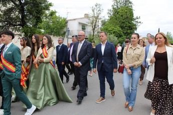 Manuel Serrano celebra a agricultores y vecinos en San Isidro en Albacete