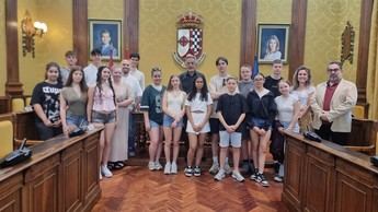 Alumnos holandeses de Erasmus exploran la cultura de Valdepeñas
