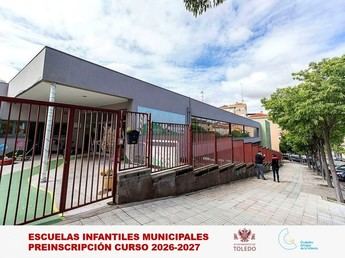 Abren preinscripciones para escuelas infantiles en Toledo hasta el 12 de junio