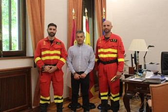 La UME se prepara en Chinchilla para la temporada de incendios forestales