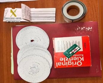 Cinco detenidos en Ciudad Real por falsificación de tarjetas de tacógrafo para evitar descansos