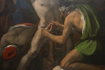 Descubren un cuadro de San Serapio en la Catedral de Cuenca, firmado por un Ricci