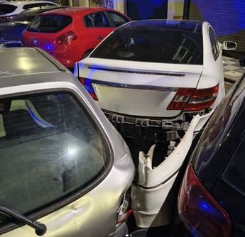 Detenido un conductor en Cuenca por agredir a un policía tras un accidente de tráfico