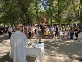 La Pajarita de Albacete celebra misa en honor a Nuestra Señora de la Victoria
