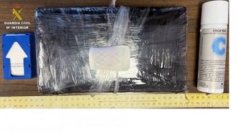 Detenido un joven con más de un kilo de cocaína en la A-4 en Ciudad Real