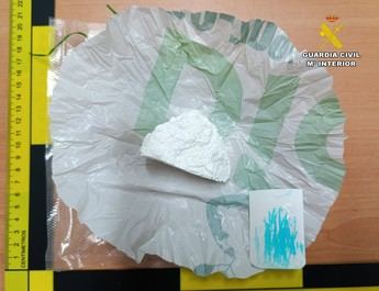 Detenido en Socovos con 59 gramos de cocaína durante un control policial