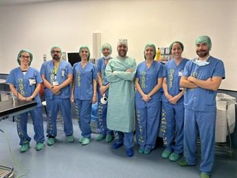 El hospital de Albacete añade braquiterapia oftálmica para tratar tumores oculares