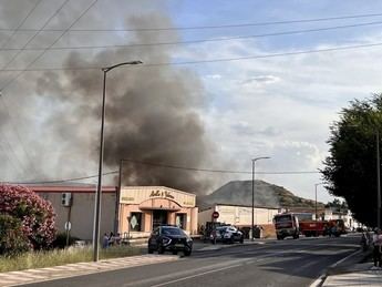 Incendio en empresa de metales en Puertollano ya está controlado