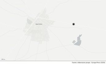 Reabren la CM-3162 en Castilla-La Mancha tras derrumbe de talud