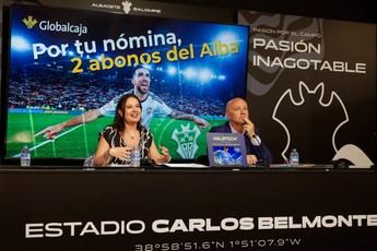 Globalcaja ofrece abonos del Albacete Balompié por domiciliar nómina y usar Bizum