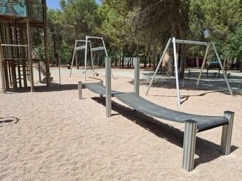 Alcázar de San Juan moderniza áreas infantiles y protege el medio ambiente en el Parque Alces