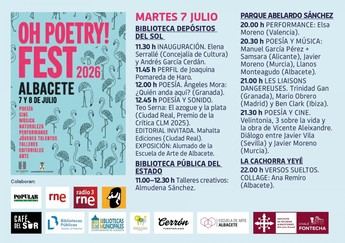 Albacete celebra su Verano Cultural con música tradicional y poesía