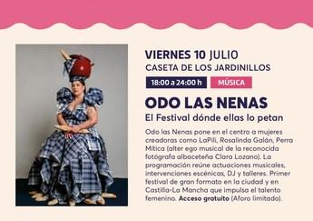Festival 'Odo las Nenas' celebra el talento femenino en Albacete este viernes