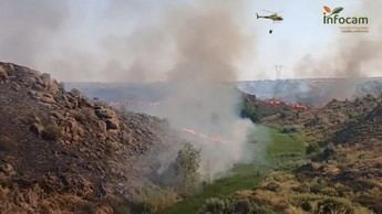 Incendio en La Guardia consume 500 hectáreas y moviliza 25 medios para su extinción