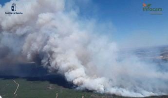 Alcalde de Tamajón solicita a vecinos evacuados que sigan instrucciones ante incendio forestal